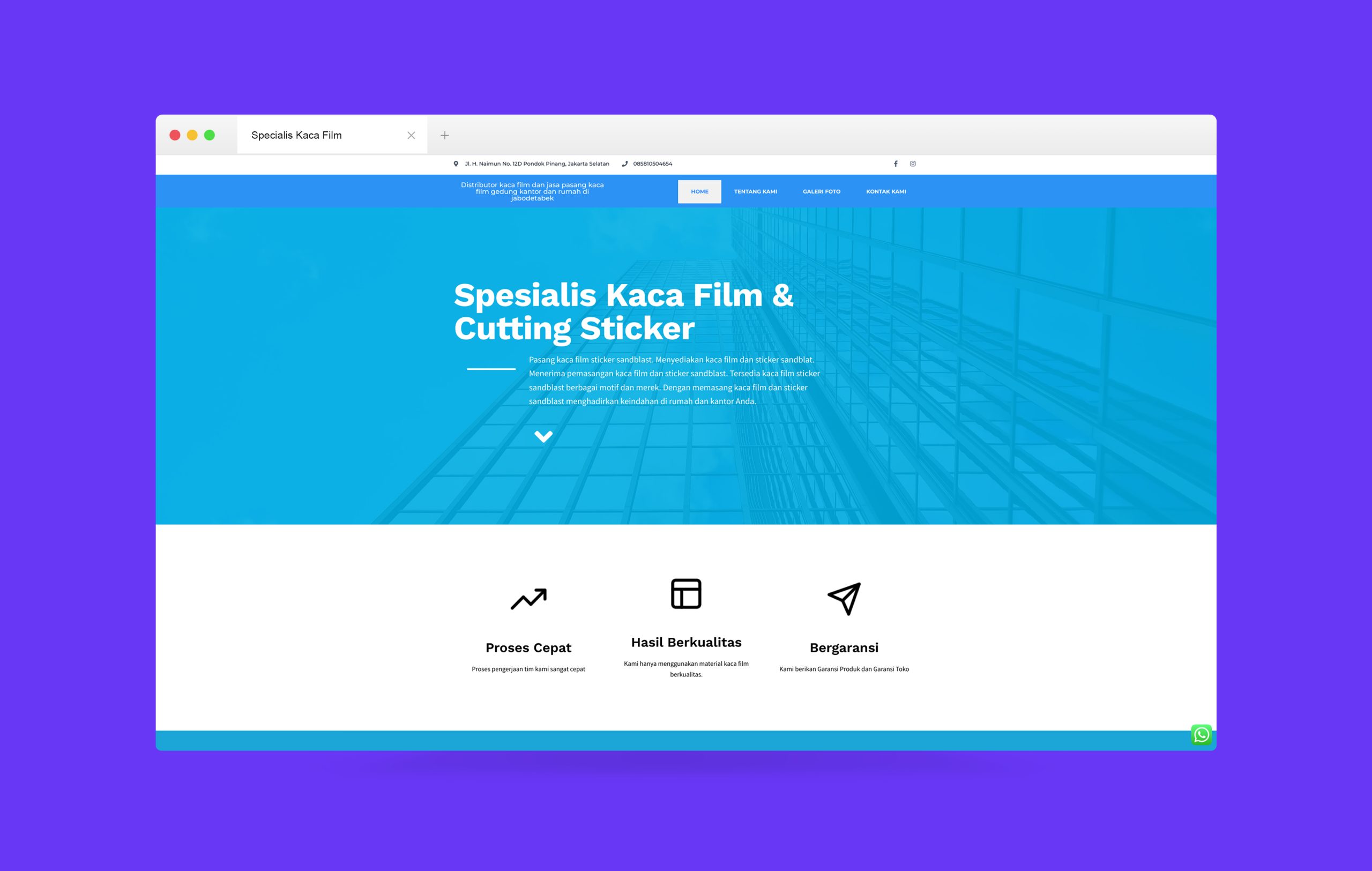Company profile korporasi modern