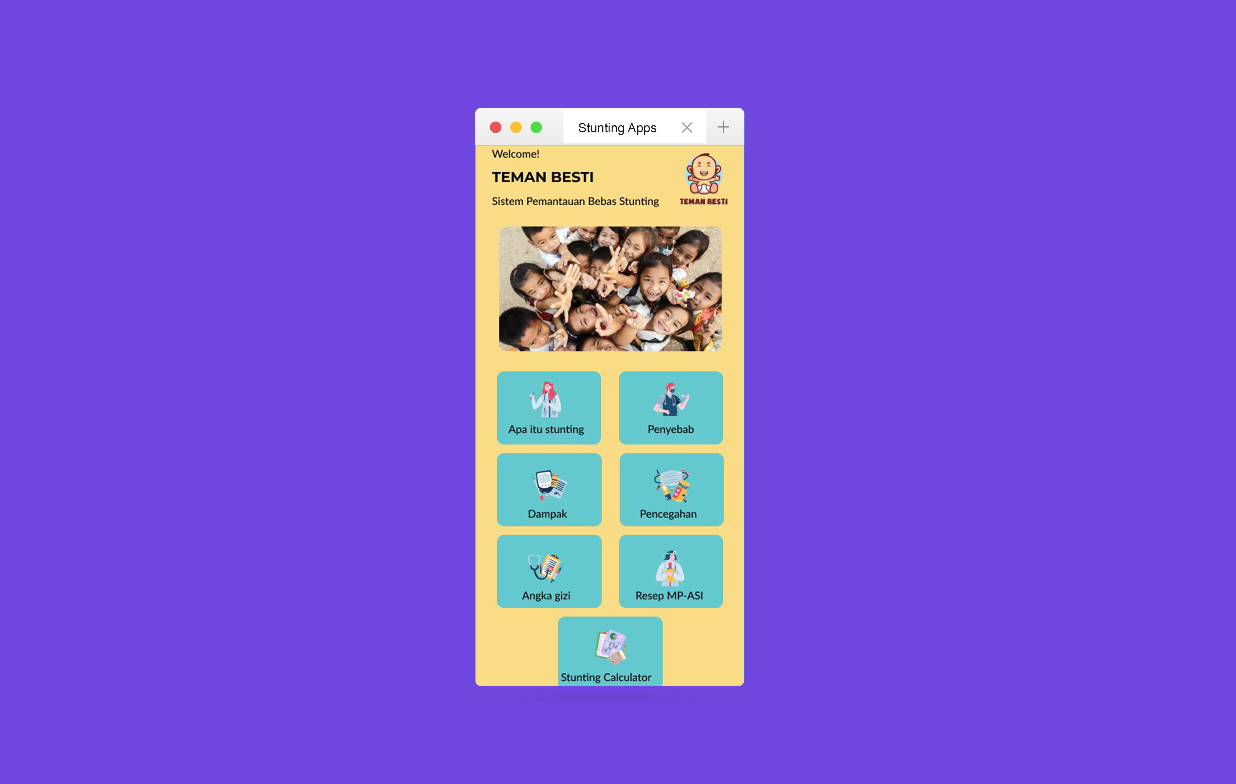 Contoh portal sekolah/edukasi